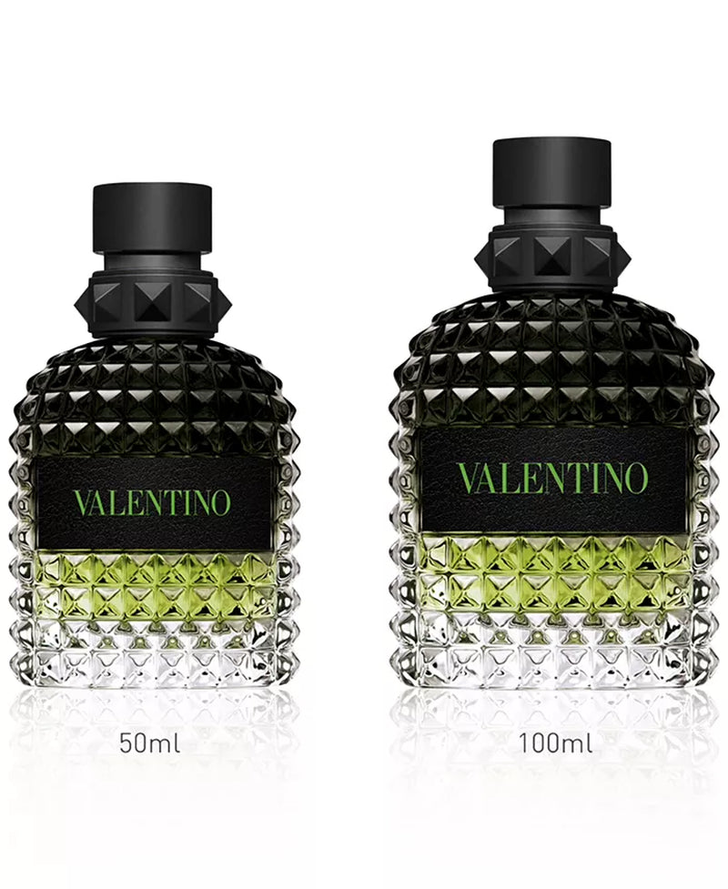 Men'S Uomo Born in Roma Green Stravaganza Eau De Toilette Spray, 3.4 Oz.