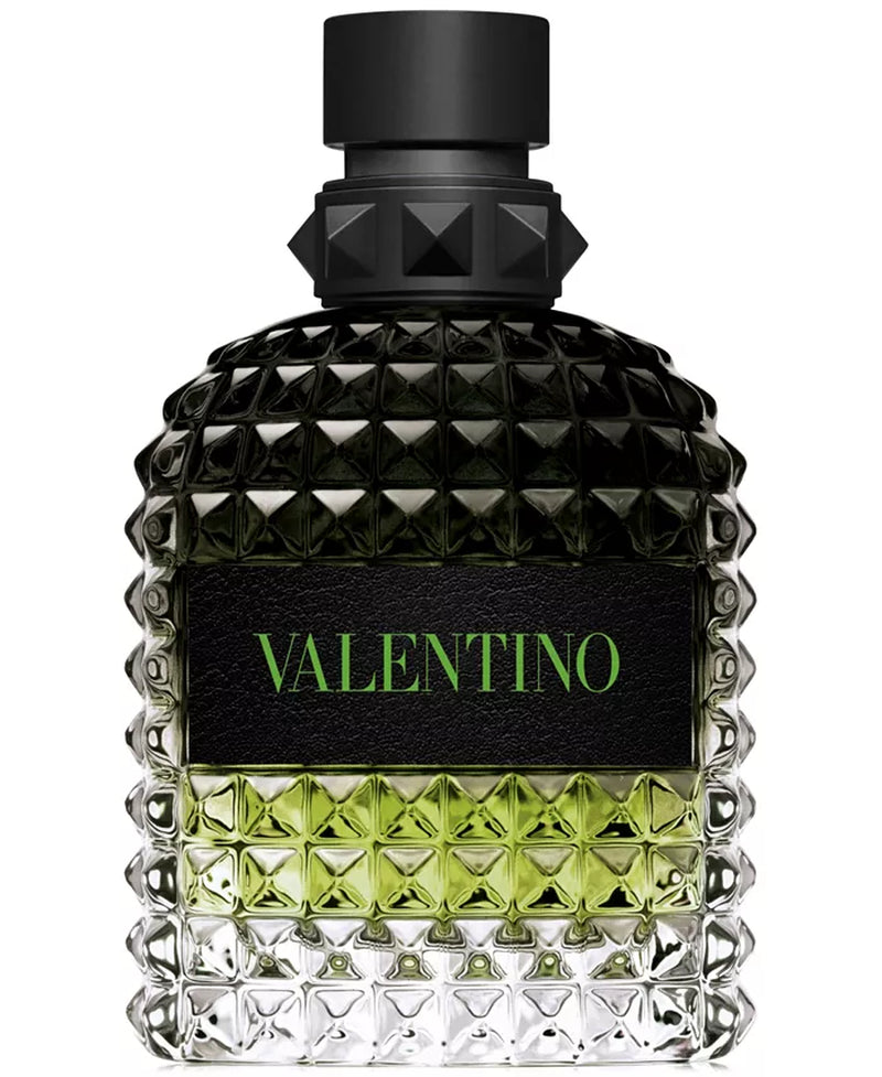 Men'S Uomo Born in Roma Green Stravaganza Eau De Toilette Spray, 3.4 Oz.
